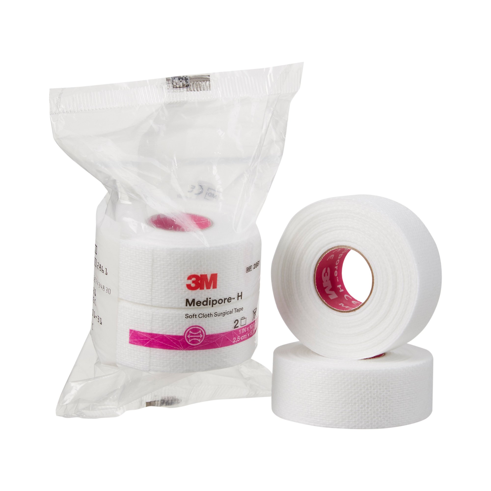3M Medipore H Cloth Medical Tape, 1 Inch x 10 Yard, White MK 443997