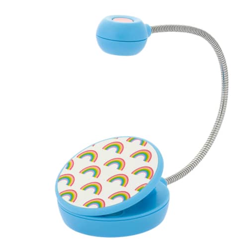 WITHit Dimmable Disc Booklight - Rainbow (2LED)