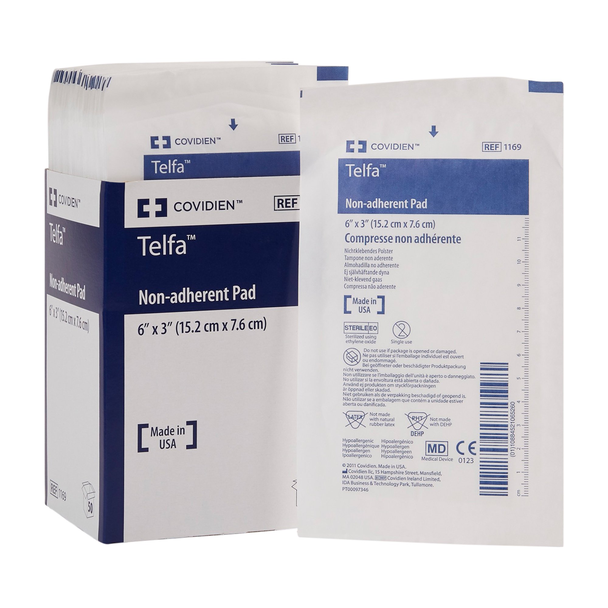 Telfa Ouchless Nonadherent Dressing, 3 x 6 Inch MK 9920