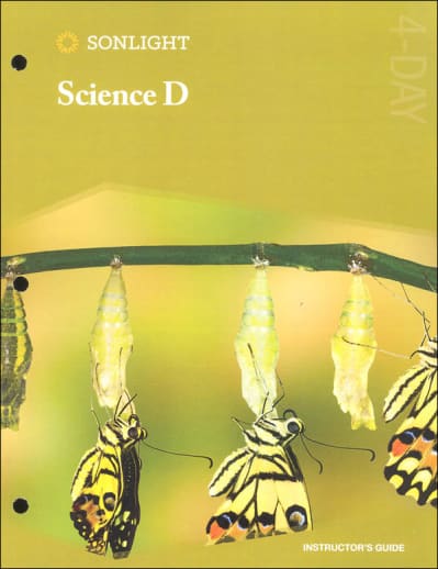 Sonlight Science Instructor Guide Level D 4-Day