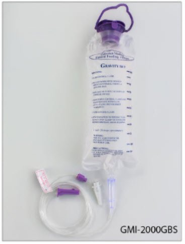 Generica Gravity Feeding Bag Set with ENFit Connector MK 1034493