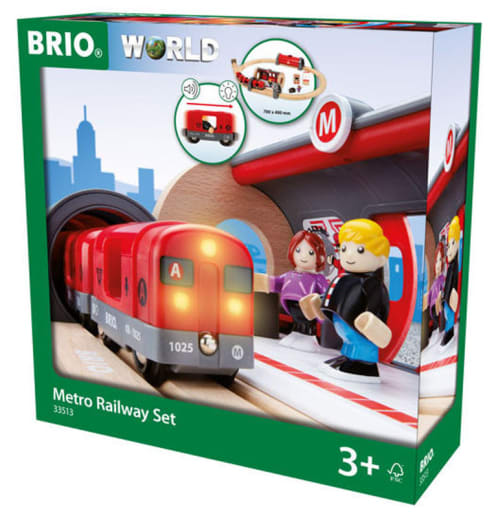 BRIO Metro Railway Set