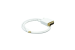 USB Type C to DVI Male v3.1 Cable 1080p, White, 3Ft