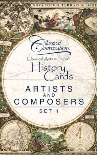 Classical Acts and Facts Cards Artists and Composers Set 1