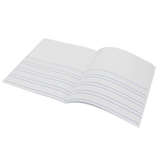 Soft Cover Lined Book, Portrait (7" x 8.5")