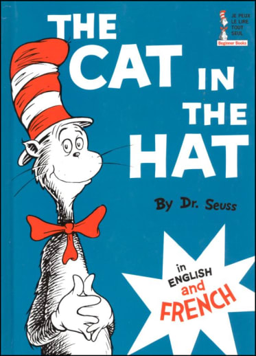 Cat in the Hat in English and French
