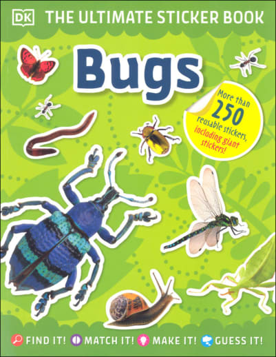 Ultimate Sticker Book: Bugs