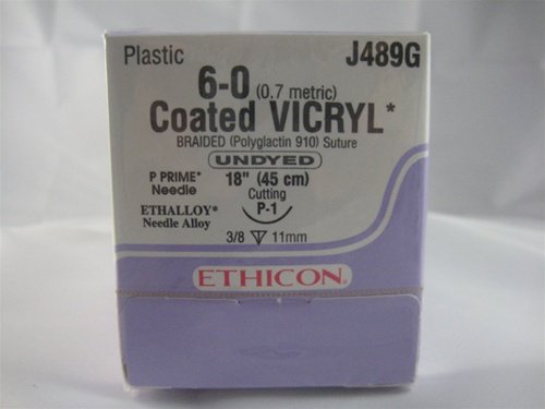 Coated Vicryl Suture with Needle MK 987796