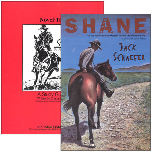 Shane Novel-Ties Study Guide & Book Set