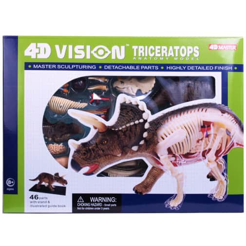 4D Vision Triceratops Anatomy Model