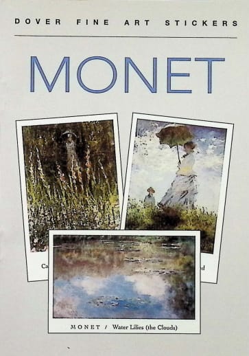 Monet 16 Art Stickers