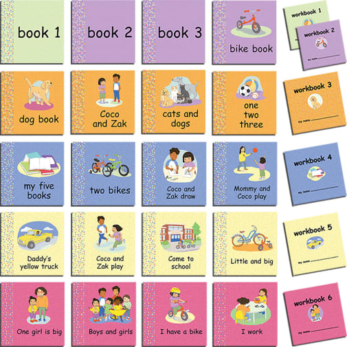 My First Book and Workbooks Complete Set (20 Books + 6 Workbooks)
