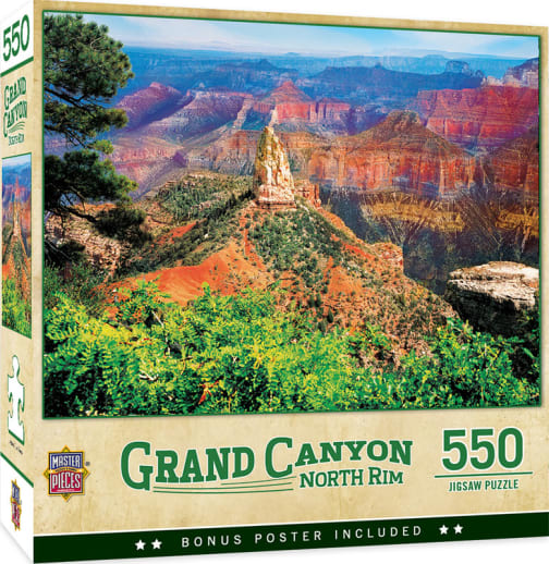 Grand Canyon North Rim National Park Puzzle (550 Pieces)