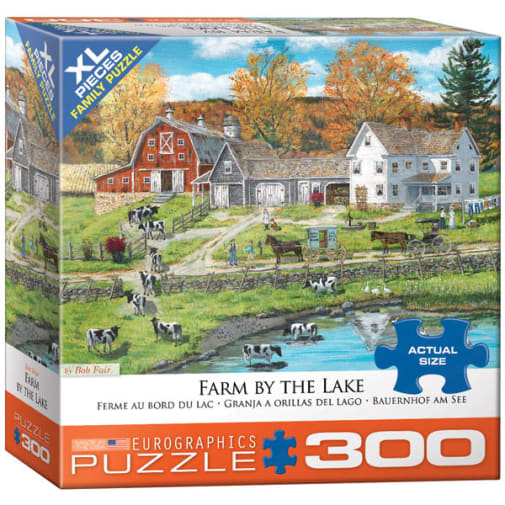 Eurographics Farm by the Lake Puzzle - 300 pieces