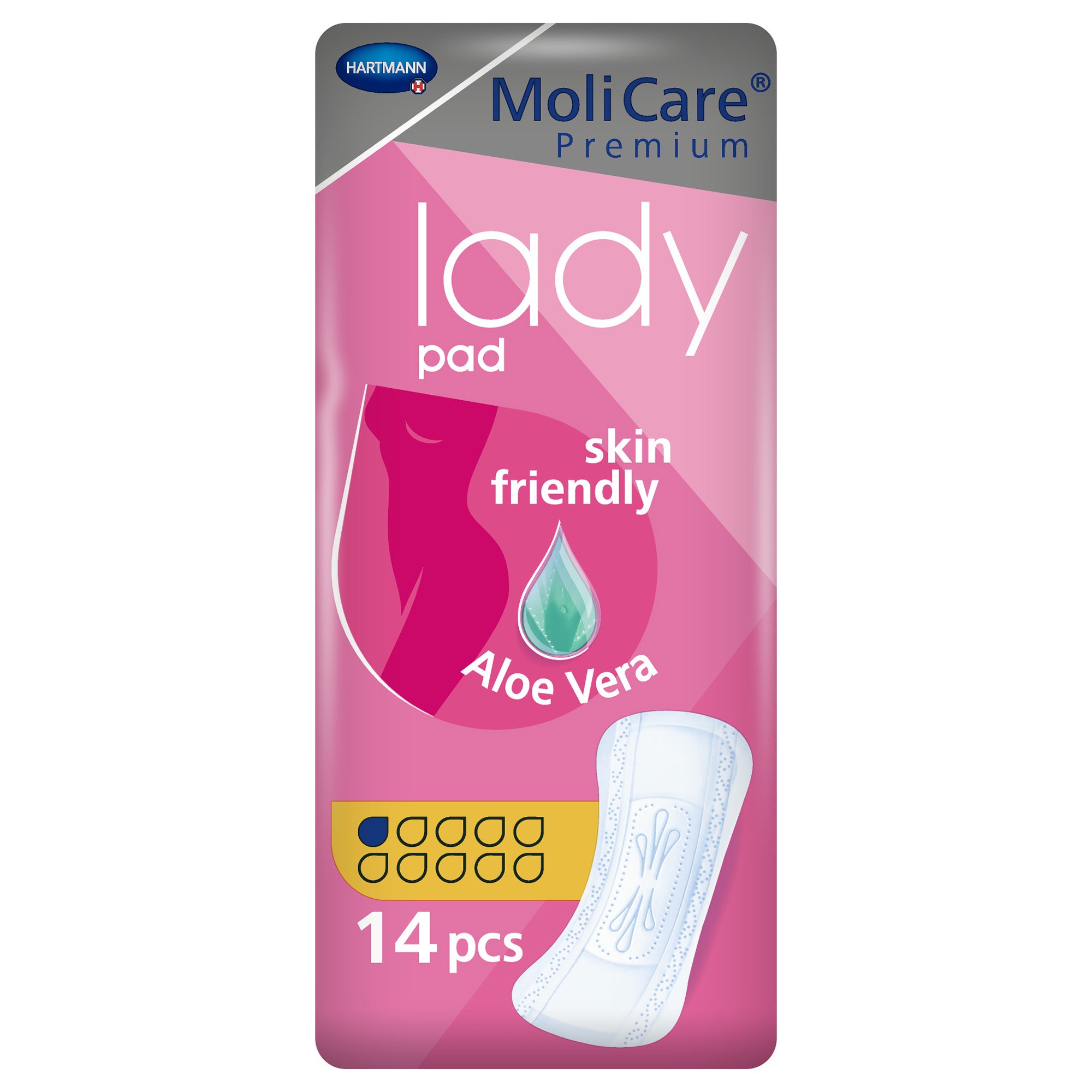 MoliCare Premium Lady 1 Drop Absorbency Bladder Control Pads MK 1127655