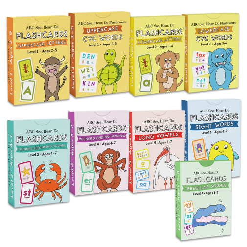 ABC See, Hear, Do Flashcard Bundle