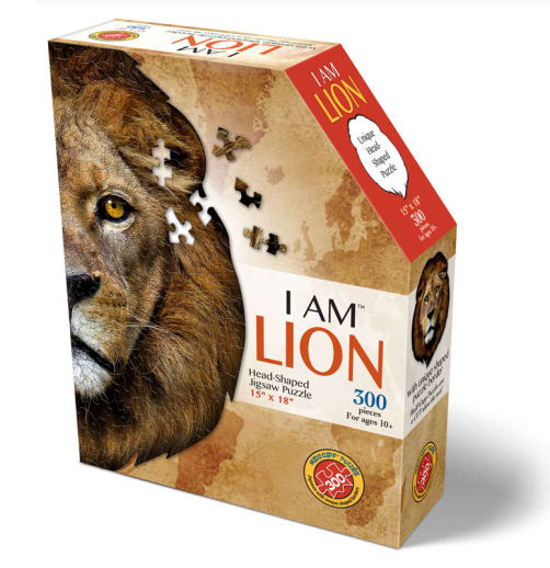 I AM Lion Mini Puzzle 300 pieces (Madd Capp Mini Puzzles)