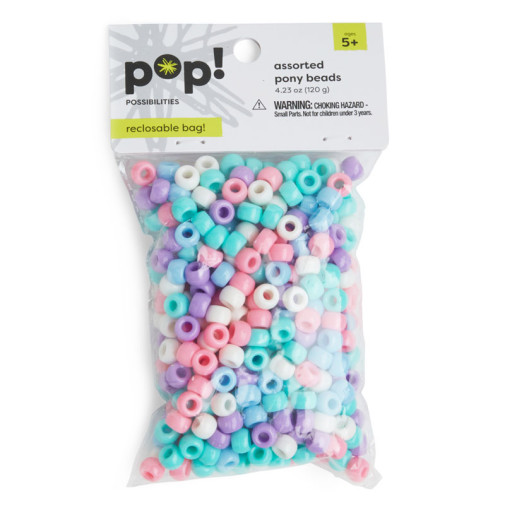 Rainbow Go Create Beads Contains Assorted Beads 7 Oz Crafts, Kids, Activity  