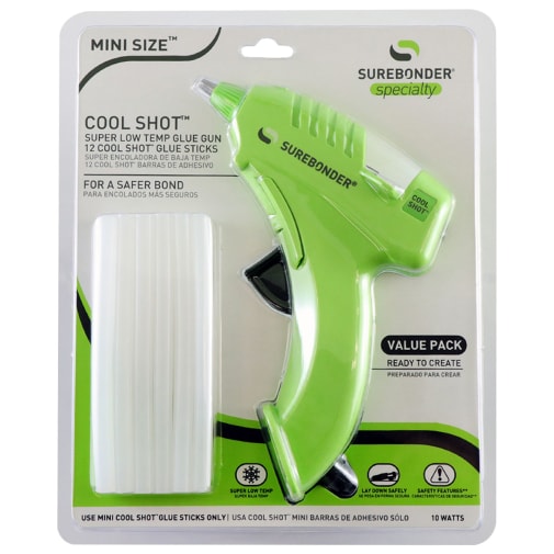 Surebonder Mini Cool Shot Glue Gun Kit