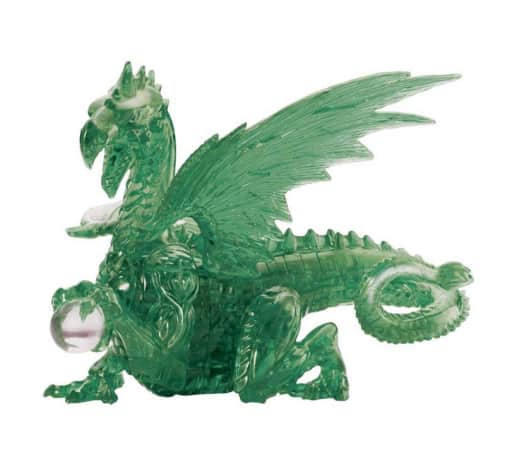 Deluxe 3D Crystal Puzzle - Green Dragon