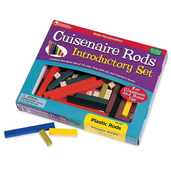 Cuisenaire ® Rods Introductory Set, Plastic