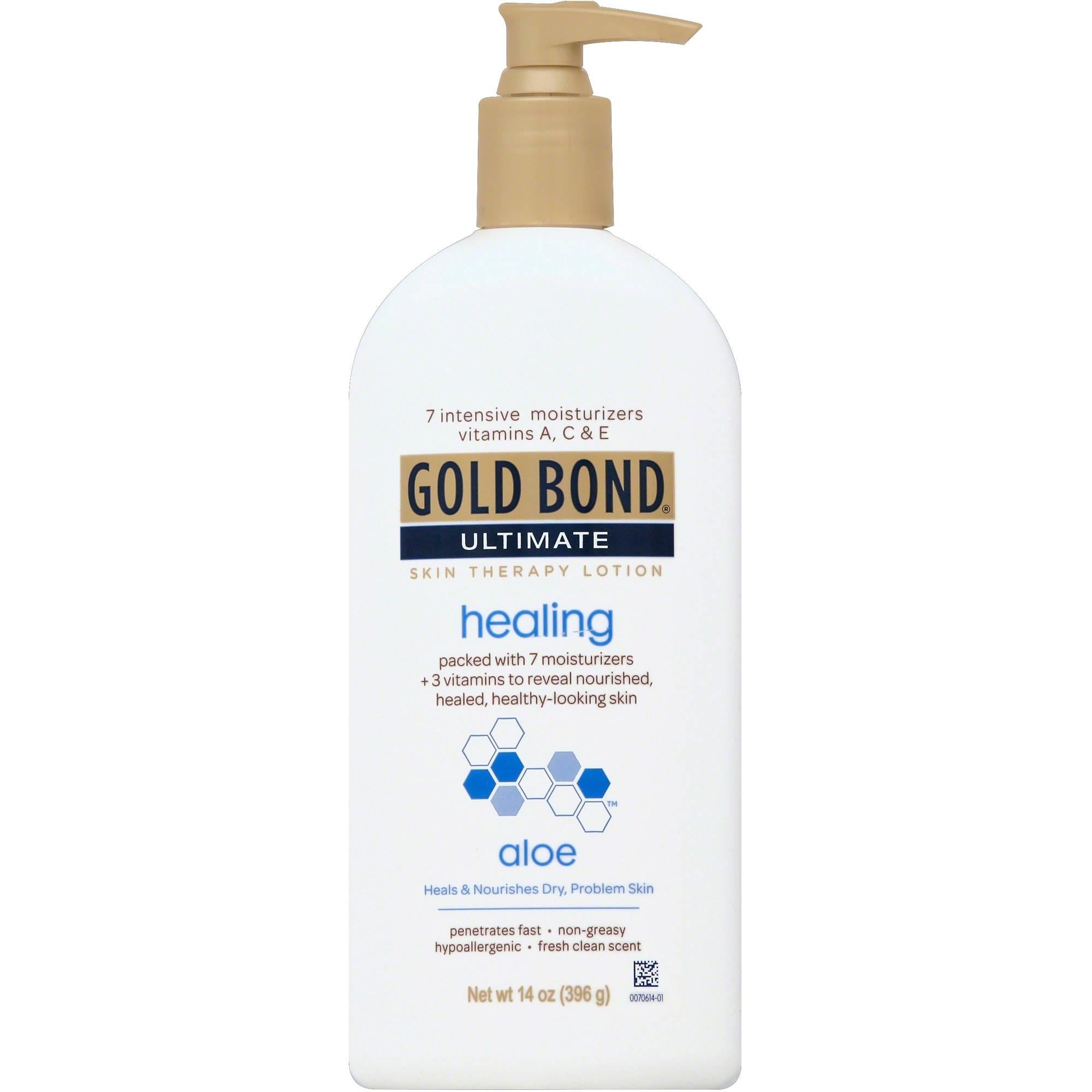 Gold Bond Healing Hydrating Lotion With Aloe, 14-ounce Pump Bottle MK 511242