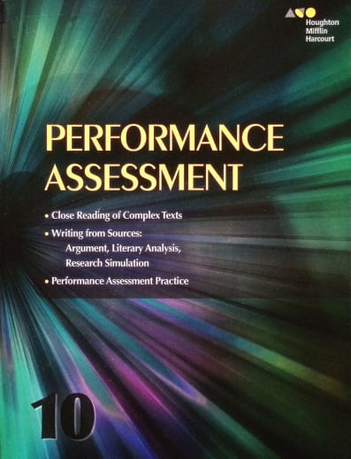 Collections Performance Assessment Student Edition Grade 10