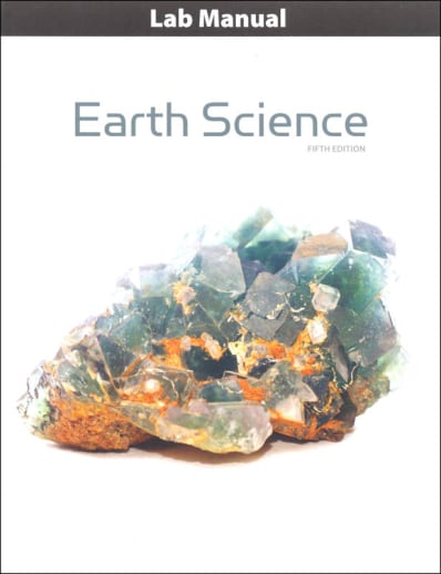 BJU Press Earth Science Student Lab Manual 5th Edition