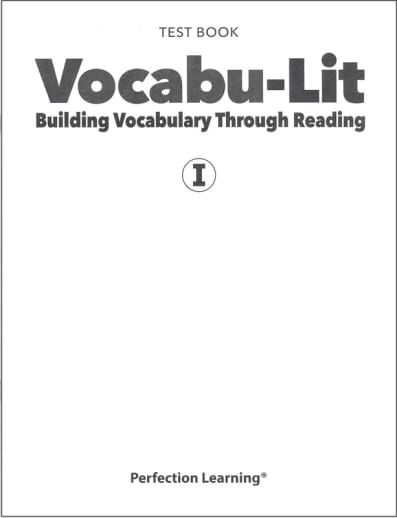 Vocabu-Lit I Test (5th Edition)