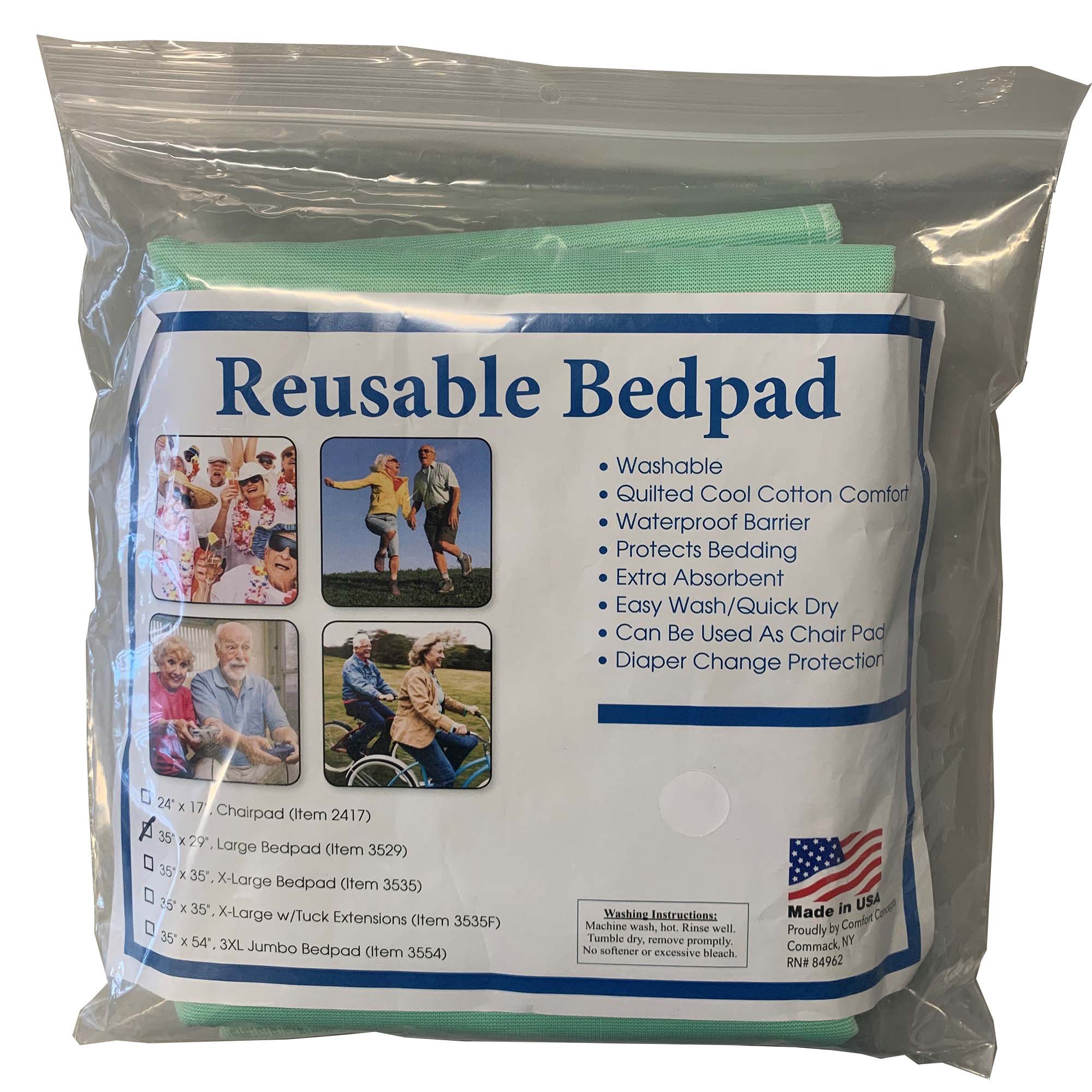 Comfort Care Underpad, 29 x 35 Inch MK 880846