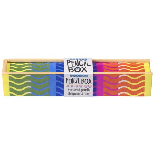 Wiggle Riso Pencil Box