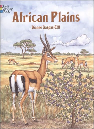 African Plains Coloring Book