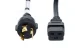Locking Power Cord L6-30P to C19, Black , 15ft