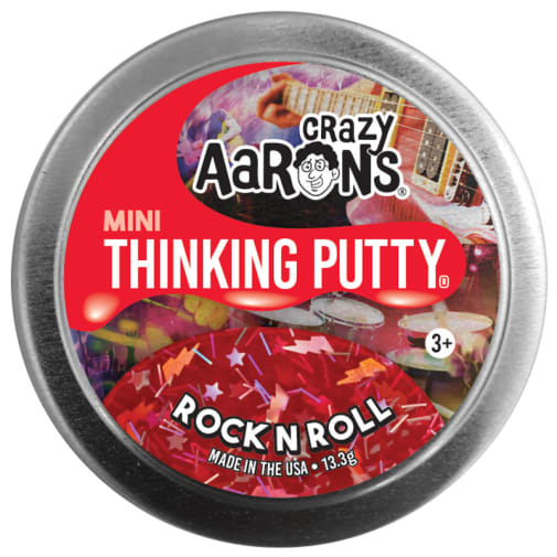 Crazy Aaron's Rock 'n Roll Thinking Putty 2" Mini Tin
