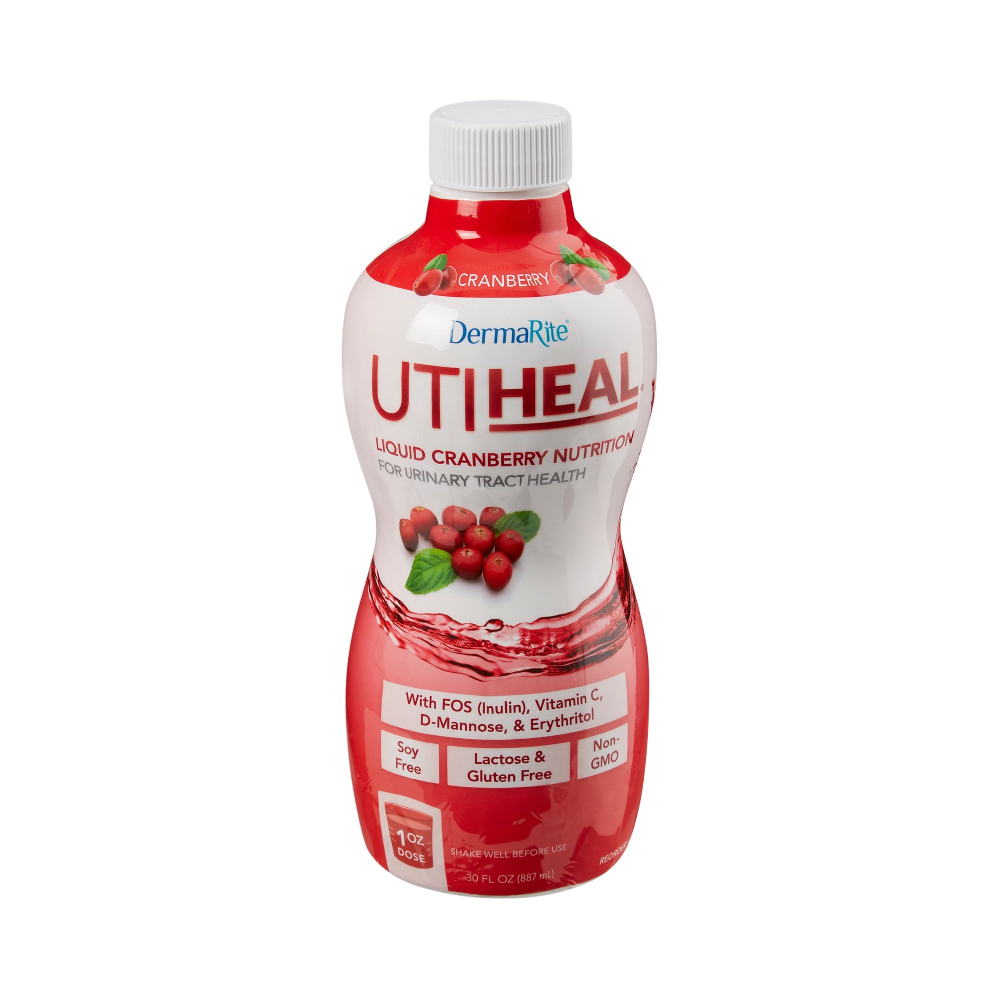 UTIHeal Liquid Cranberry Nutrition for Urinary Tract Health, 30-ounce bottle MK 956942