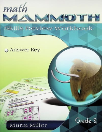 Math Mammoth Grade 2 Color Skills Review Workbook Answer Key