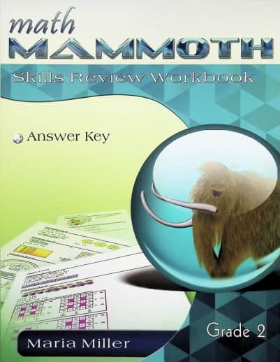 Math Mammoth Grade 2 Color Skills Review Workbook Answer Key