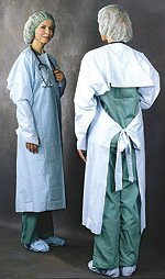 Busse Over-the-Head Protective Procedure Gown MK 412663