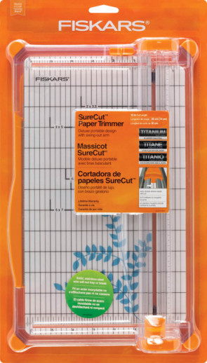 Fiskars SureCut Deluxe Paper Trimmer 12- 