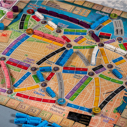 邦楽 SIXRIDE TICKET TO RIDE Ticket to Ride San Francisco Game