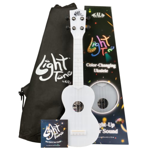 Kala Light Tone Color-Changing Light-Up Soprano Ukulele