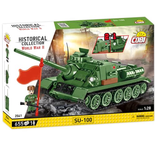 COBI SU-100 Soviet Tank Destroyer - 655 pieces (World War II Historical Collection)