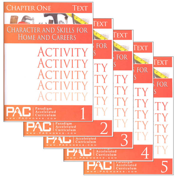 Character & Skills Home & Careers Activities Package (Chapters 1-5)
