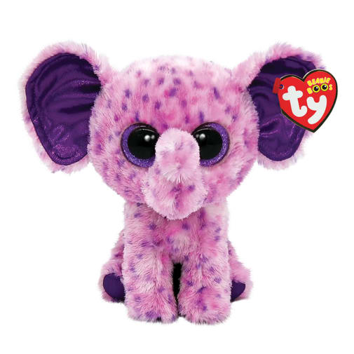 Eva Elephant Beanie Boo 8"
