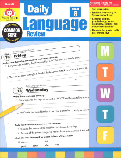 Daily Language Review Grade 8