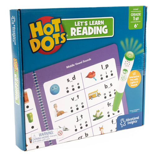 Hot Dots Let's Learn Reading 1st Grade