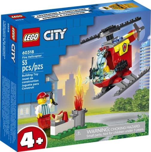 LEGO City Fire Helicopter (60318)