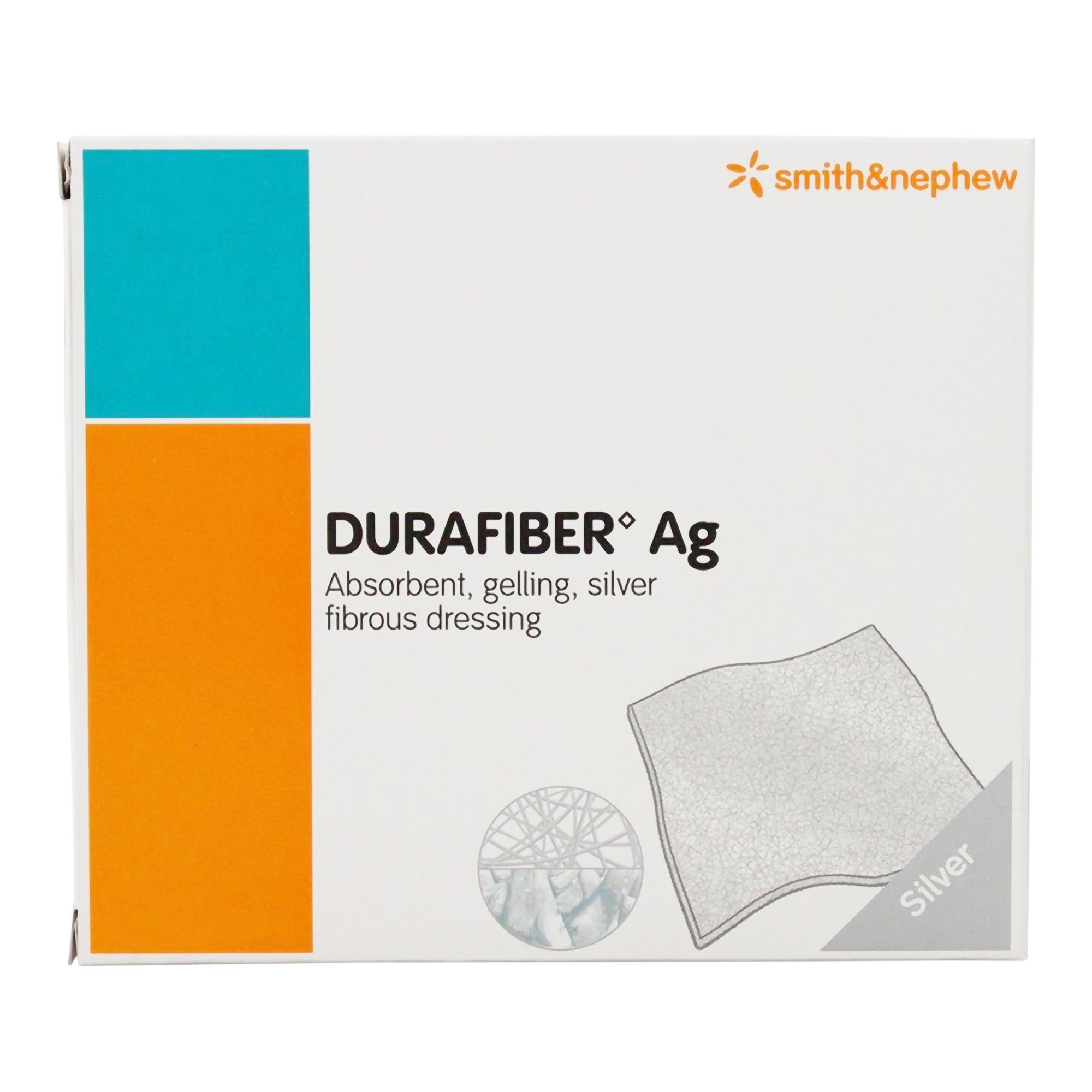 Durafiber Ag Silver Dressing, 4 x 4 Inch MK 863776