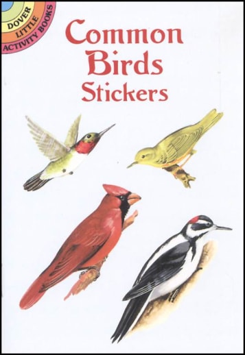 Common Birds Stickers