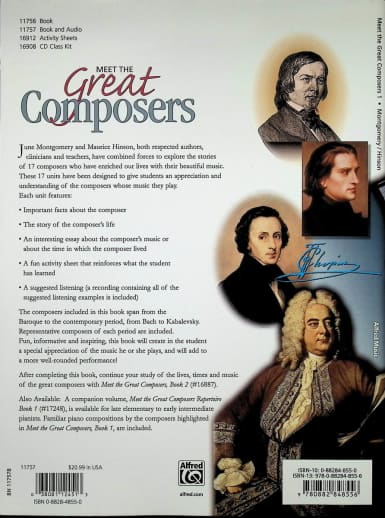 Meet the Great Composers Classroom Kit, Book 1